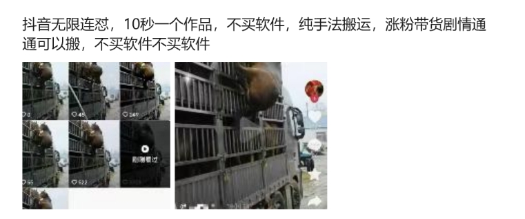 抖音无限连怼,10秒一个作品不买软件,纯手法搬运,涨粉带货剧情通通可以搬-网创论坛