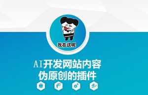 AI开发网站内容伪原创的插件，从零开始手把手教学-网创论坛