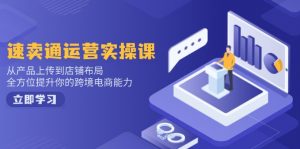 速卖通运营实操课,从产品上传到店铺布局,全方位提升你的跨境电商能力-网创论坛