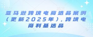 亚马逊跨境电商选品案例(更新2025年3月)，跨境电商利基选品-网创论坛