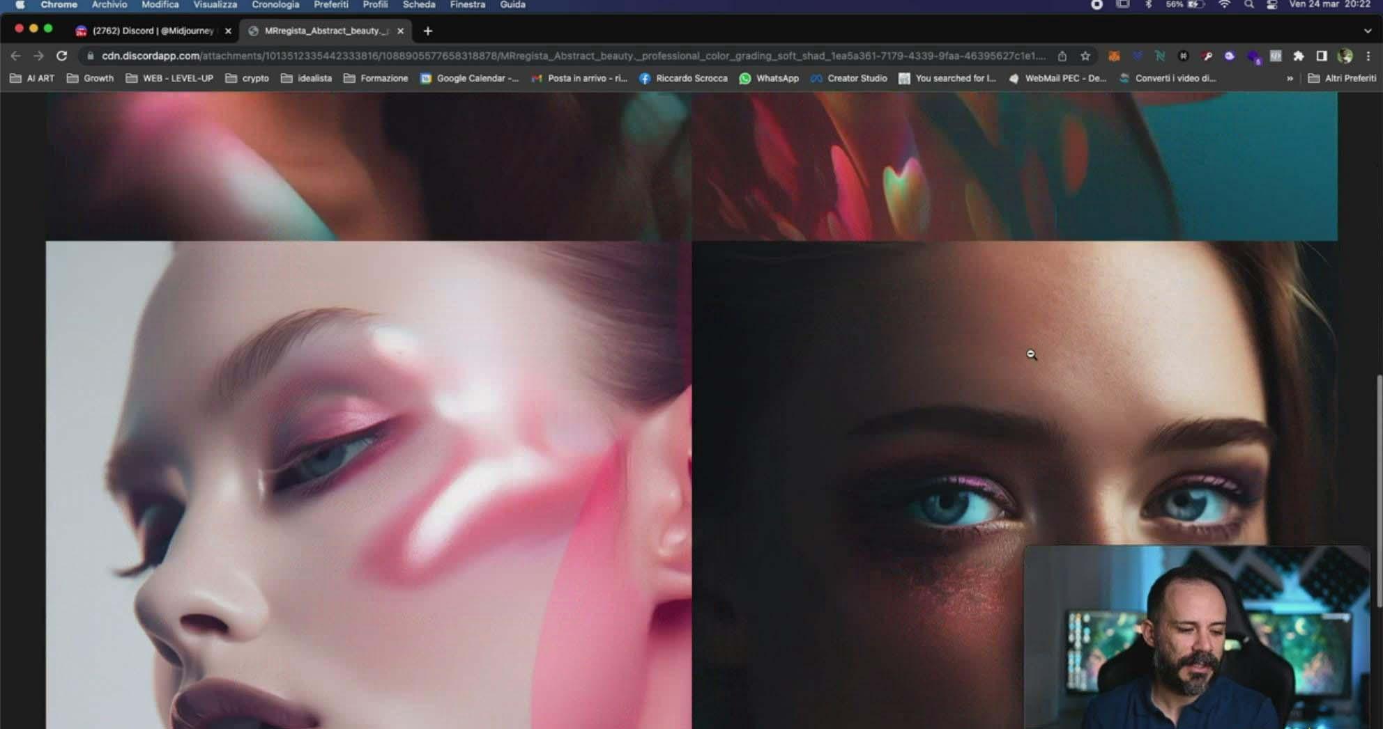 图片[5]-Midjourney AI人工智能创建和销售令人惊叹的海报教程-10节课-中英字幕-网创论坛