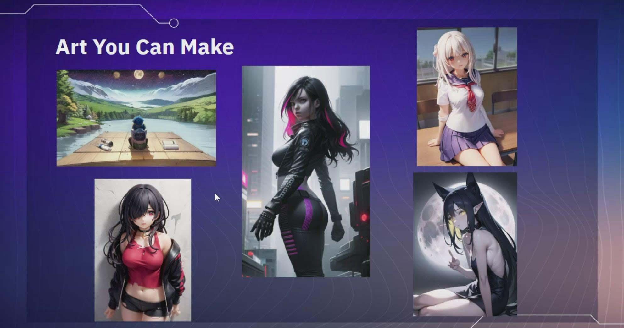 图片[2]-利用Stable Diffusion AI人工智能生成动漫艺术分步教程-14节课-中英字幕-网创论坛