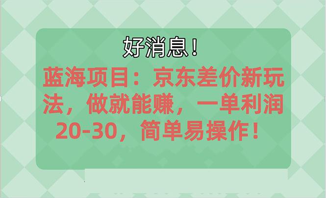 越早知道越能赚到钱的蓝海项目：京东大平台操作，一单利润20-30，简单…-网创论坛