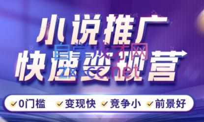 洲洲老师·小说推广快速变现营-网创论坛