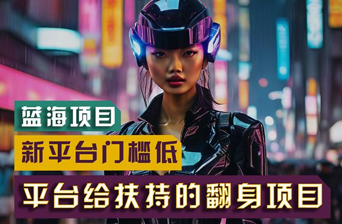 【蓝海项目】新平台无脑搬运，翻身项目 门槛低 小白也能轻松上手 日入500+-网创论坛