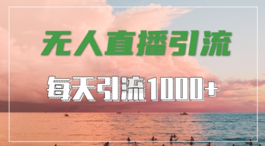 抖音快手视频号全平台通用，无人直播引流法，超暴力引流1000+高质量精准创业粉【揭秘】-网创论坛