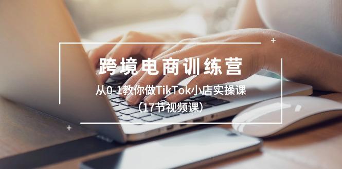 跨境电商训练营：从0-1教你做TikTok小店实操课(17节视频课-网创论坛