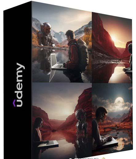 ChatGPT4 和 MidJourney AI 绘画聊天革命性指南教程-33节视频课-中英字幕-网创论坛