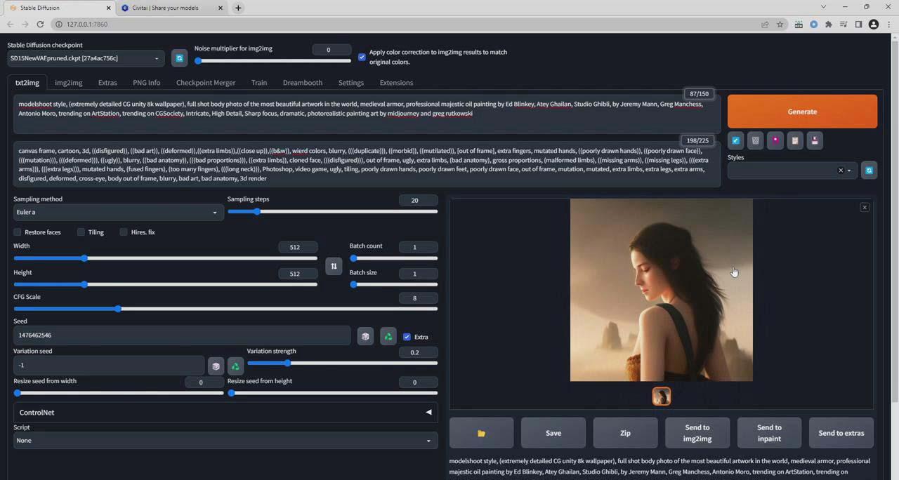 图片[2]-Stable Diffusion 大师班: 利用AI创建艺术图像及视频-31视频课-中英字幕-网创论坛