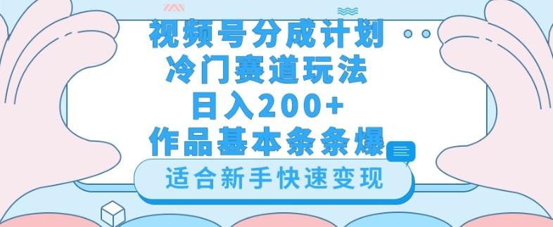 视频号冷门赛道玩法（婆媳关系盘点），轻松日入200+，小白也可操作，第一天即可爆作品-网创论坛