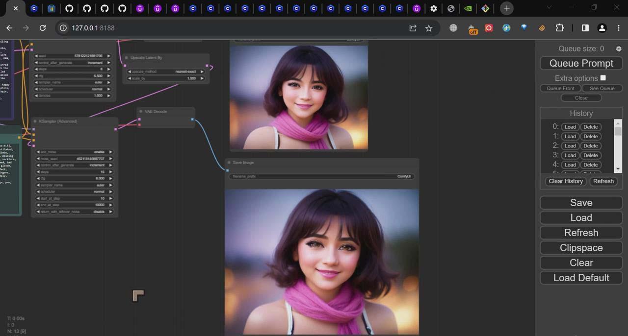 图片[2]-ComfyUI利用Stable Diffusion学习AI GUI工作流程教程-中英字幕-网创论坛
