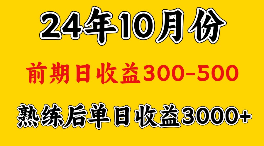 高手是怎么赚钱的.前期日收益500+熟练后日收益3000左右-网创论坛