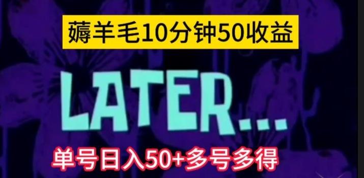美团薅羊毛玩法，单号日入50+多号多得【仅揭秘】-网创论坛