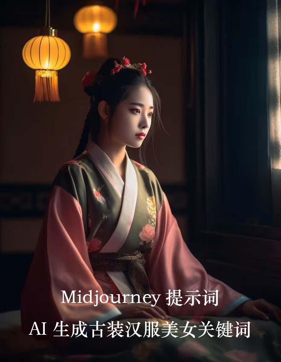 Midjourney关键词-AI生成中国风古装汉服美女人像提示关键词-网创论坛