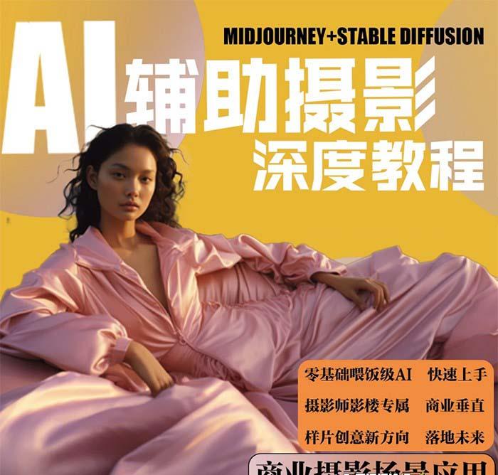 (8727期)2024年AI辅助摄影人工智能商业应用摄影课程(37节课)-网创论坛