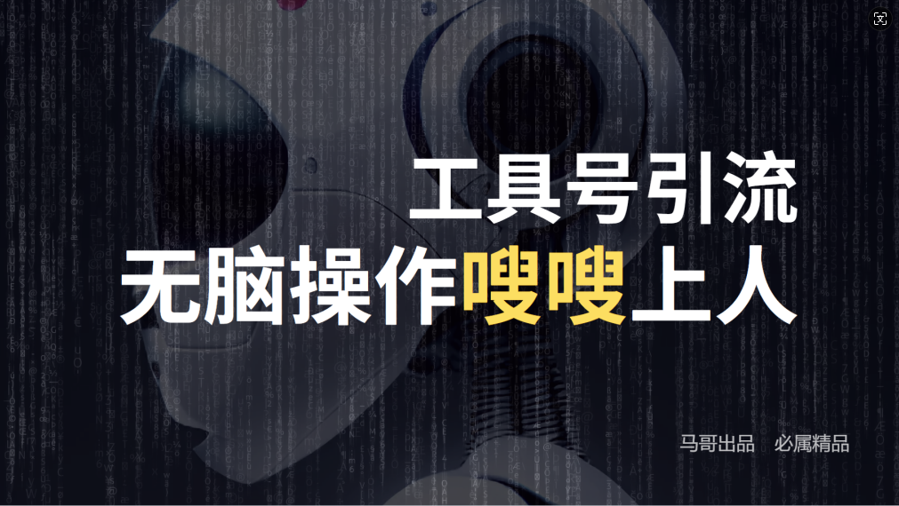 24年抖音最新工具号日引流300+创业粉，日入5000+-网创论坛