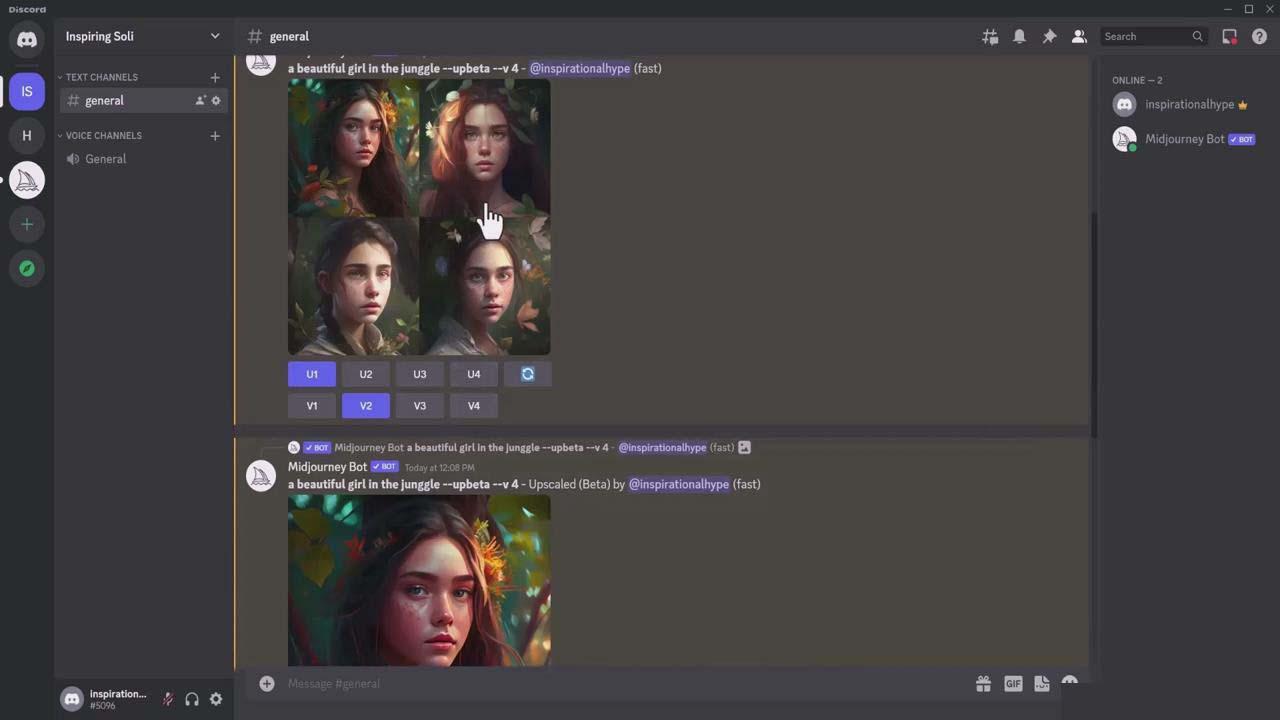 图片[4]-掌握 MidJourney V5 AI + ChatGPT创建一致的角色设计图像-22节课-中英字幕-网创论坛