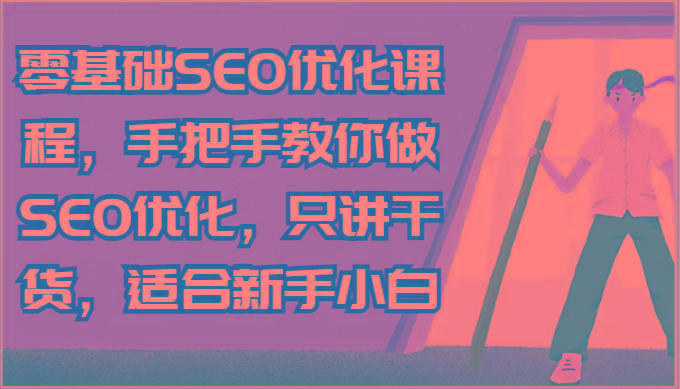 零基础SEO优化课程，手把手教你做SEO优化，只讲干货，适合新手小白-网创论坛