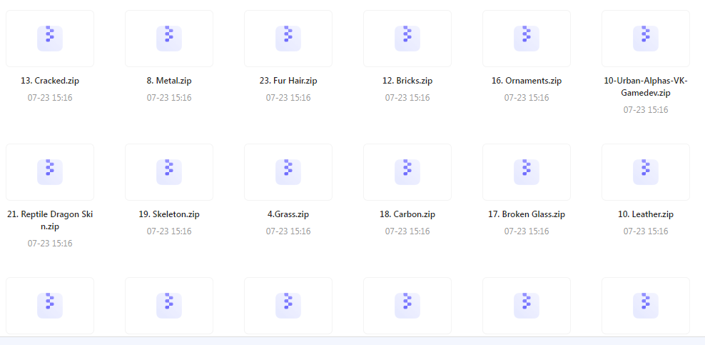 【素材分享】实用教程+素材 Zbrush与Blender表面纹理合集-网创论坛