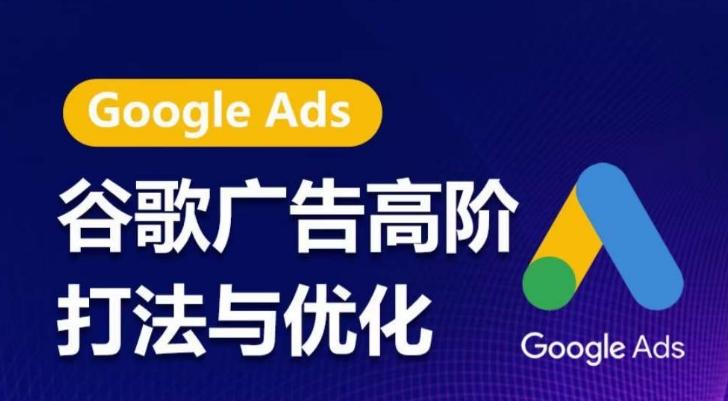 谷歌广告高阶打法与优化，凝结行业精华的谷歌广告体系课程，带你抓住流量红利，最大化ROI-网创论坛