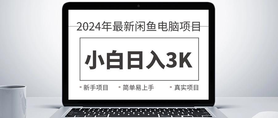2024最新闲鱼卖电脑项目，新手小白日入3K+，最真实的项目教学-网创论坛