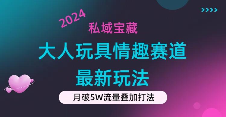 私域宝藏：大人玩具情趣赛道合规新玩法，零投入，私域超高流量成单率高-网创论坛