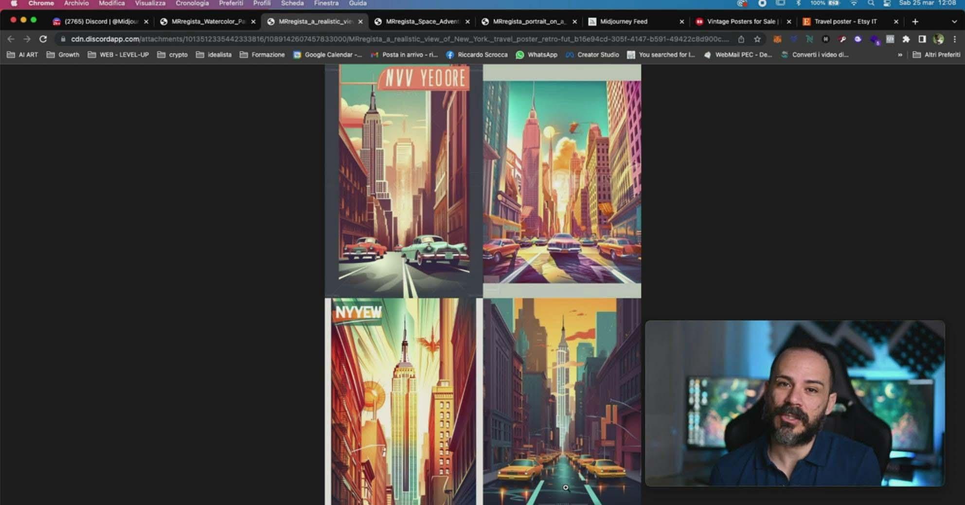 图片[10]-Midjourney AI人工智能创建和销售令人惊叹的海报教程-10节课-中英字幕-网创论坛