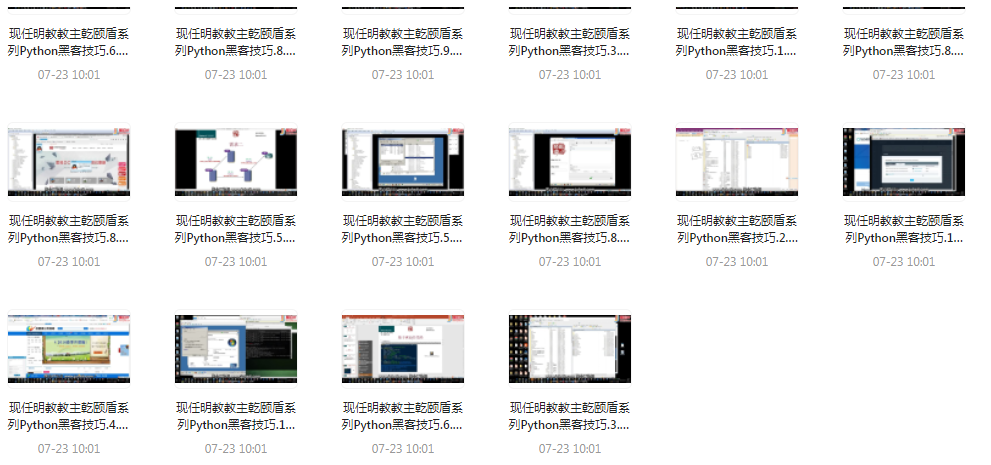 Python黑客技巧课程-网创论坛