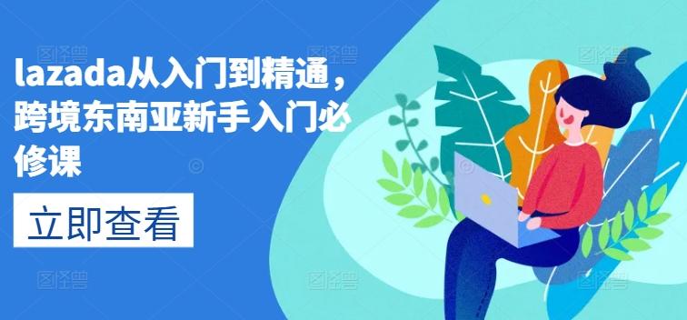 lazada从入门到精通，跨境东南亚新手入门必修课-网创论坛