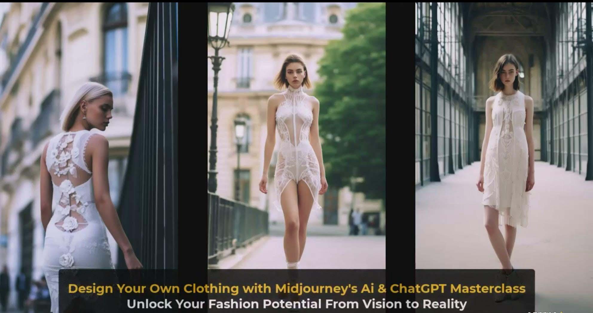 图片[4]-利用 Midjourneys Ai 人工智能设计自己的服装AI大师班-10节课-中英字幕-网创论坛