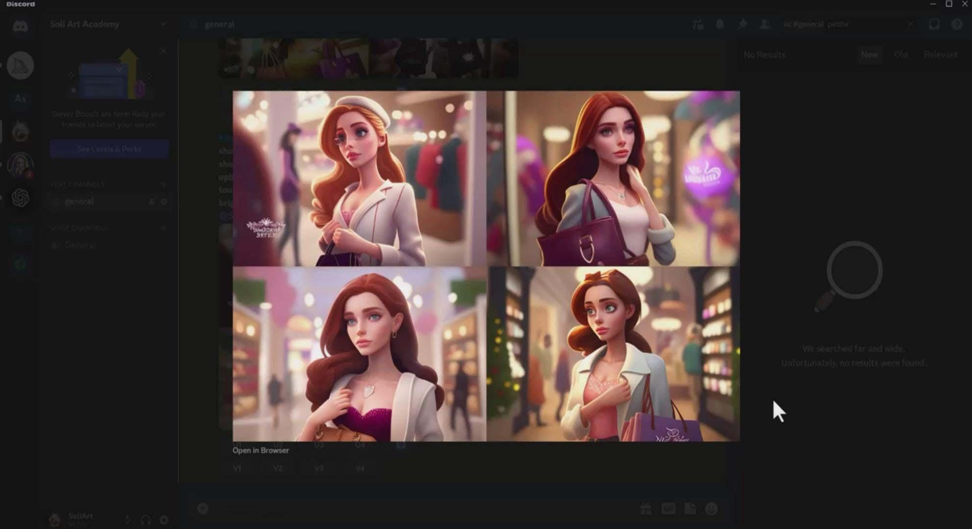 图片[8]-掌握 MidJourney V5 AI + ChatGPT创建一致的角色设计图像-22节课-中英字幕-网创论坛